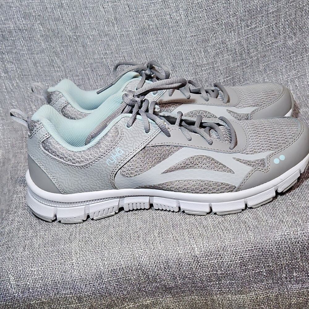 Ryka Harlee Women 10 Wide Paloma Grey Walking Athletic Sneakers Shoes I0600F1020